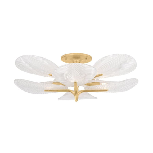 Corbett Lighting Kamal 8 Light 43" Wide Semi-flush Ceiling Fixture