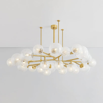 Corbett Lighting Glasgow 24 Light 68" Wide Chandelier