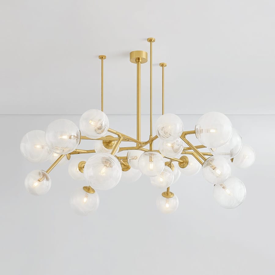 Corbett Lighting Glasgow 24 Light 68" Wide Chandelier
