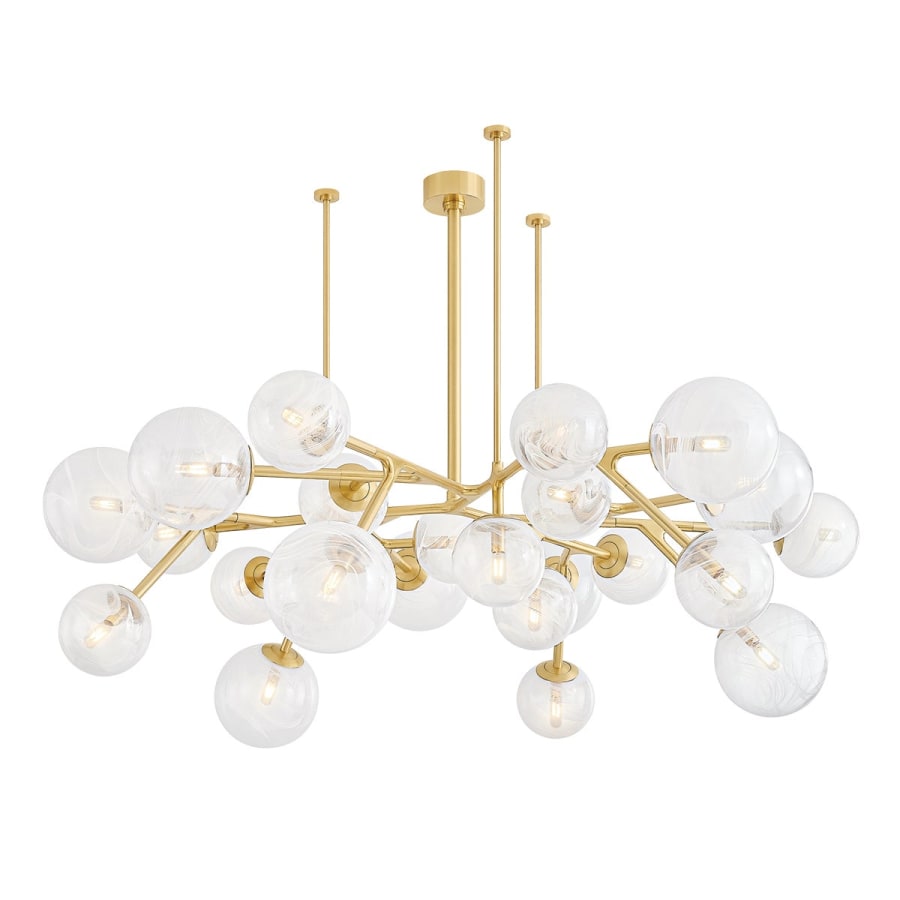 Corbett Lighting Glasgow 24 Light 68" Wide Chandelier