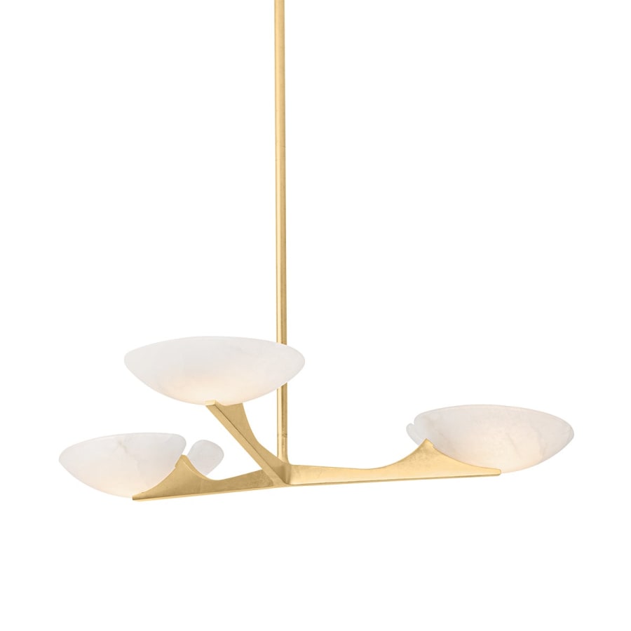 Corbett Lighting Malachite 3 Light 37" Wide Chandelier