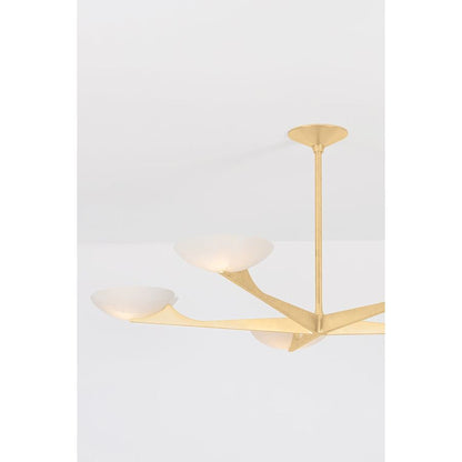 Corbett Lighting Malachite 5 Light 52" Wide Chandelier