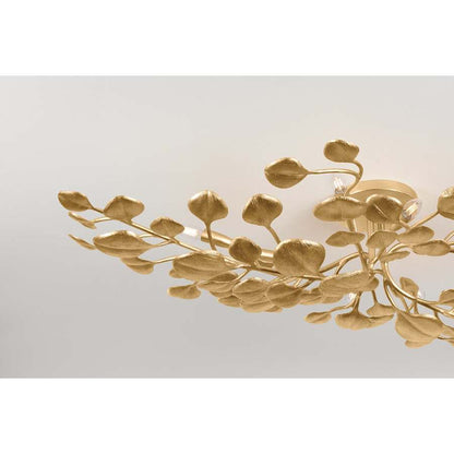 Corbett Lighting Menorca 8 Light 60" Wide Semi-Flush Ceiling Fixture