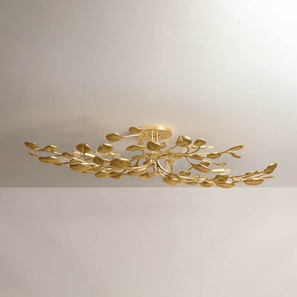 Corbett Lighting Menorca 8 Light 60" Wide Semi-Flush Ceiling Fixture