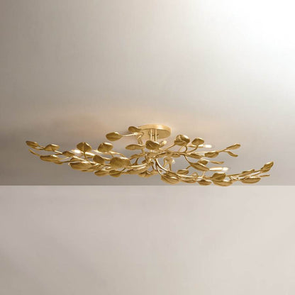 Corbett Lighting Menorca 8 Light 60" Wide Semi-Flush Ceiling Fixture