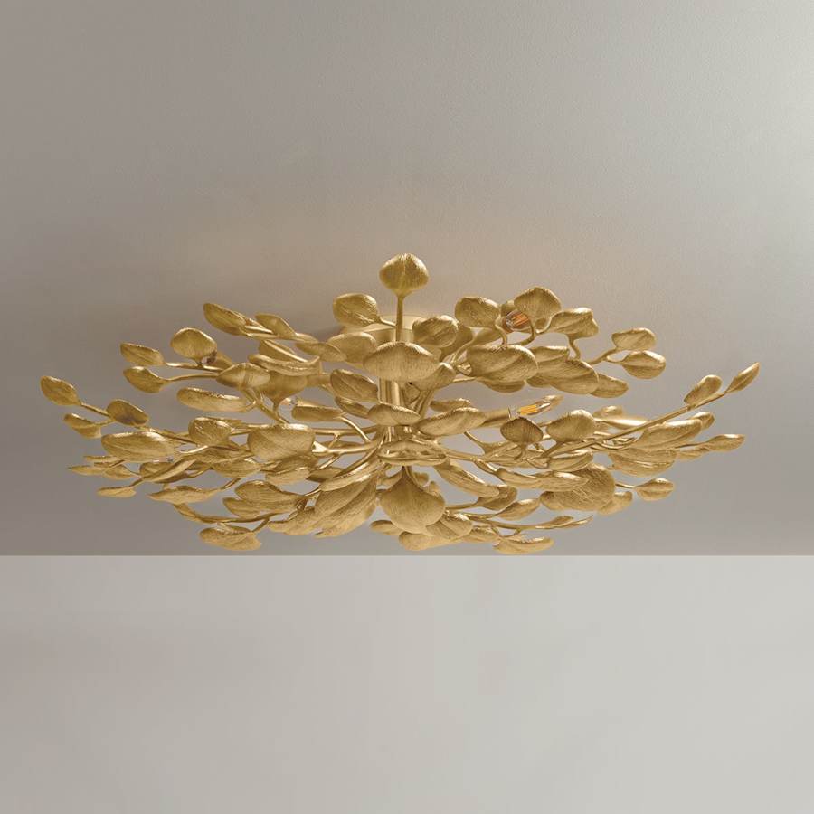 Corbett Lighting Menorca 10 Light 50" Wide Semi-Flush Ceiling Fixture