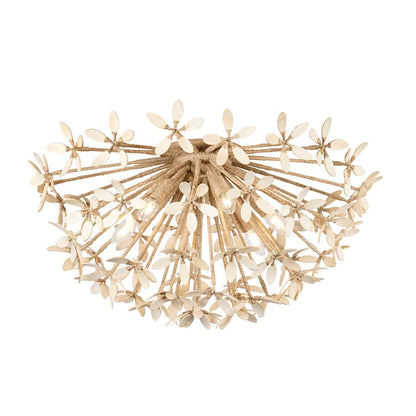 Corbett Lighting Corfu 6 Light 30" Wide Semi-Flush Ceiling Fixture