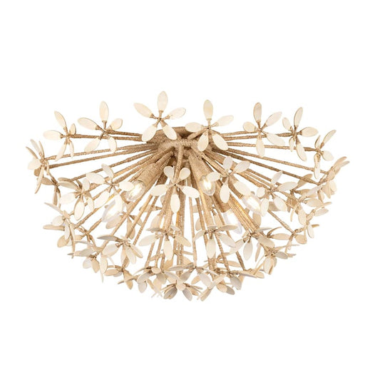 Corbett Lighting Corfu 6 Light 30" Wide Semi-Flush Ceiling Fixture