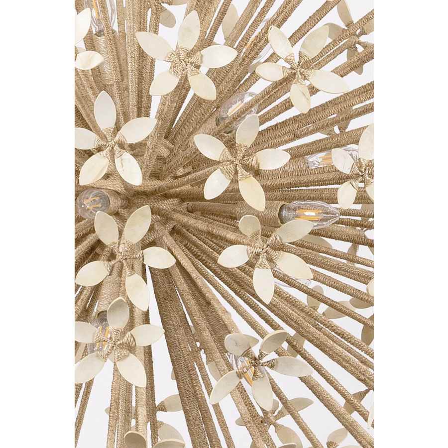 Corbett Lighting Corfu 16 Light 40" Wide Sputnik Chandelier