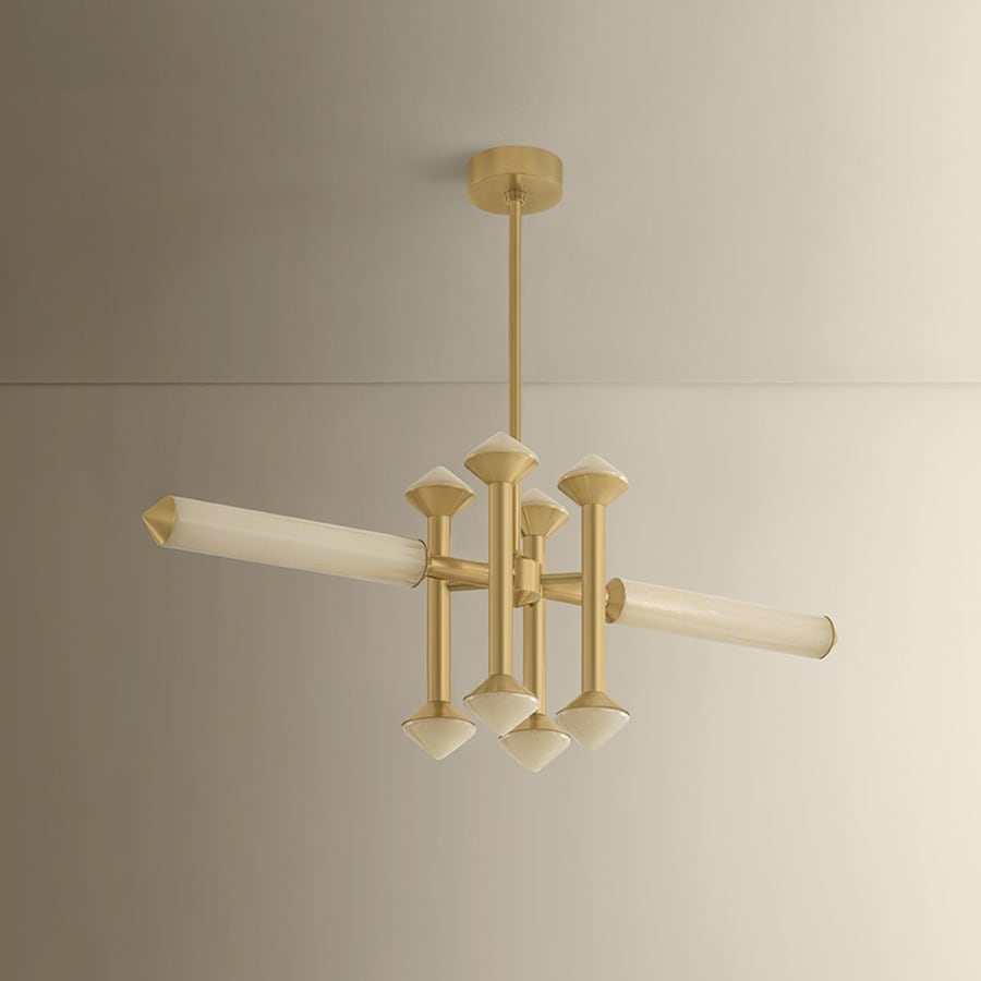 Corbett Lighting Hydra 10 Light 48" Wide Linear Chandelier
