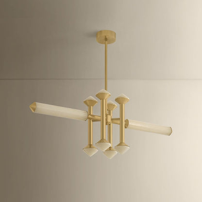 Corbett Lighting Hydra 10 Light 48" Wide Linear Chandelier