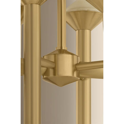Corbett Lighting Hydra 10 Light 48" Wide Linear Chandelier