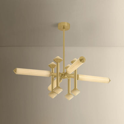 Corbett Lighting Hydra 12 Light 48" Wide Linear Chandelier