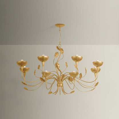 Corbett Lighting Innsbruck 8 Light 52" Wide Candle Style Chandelier