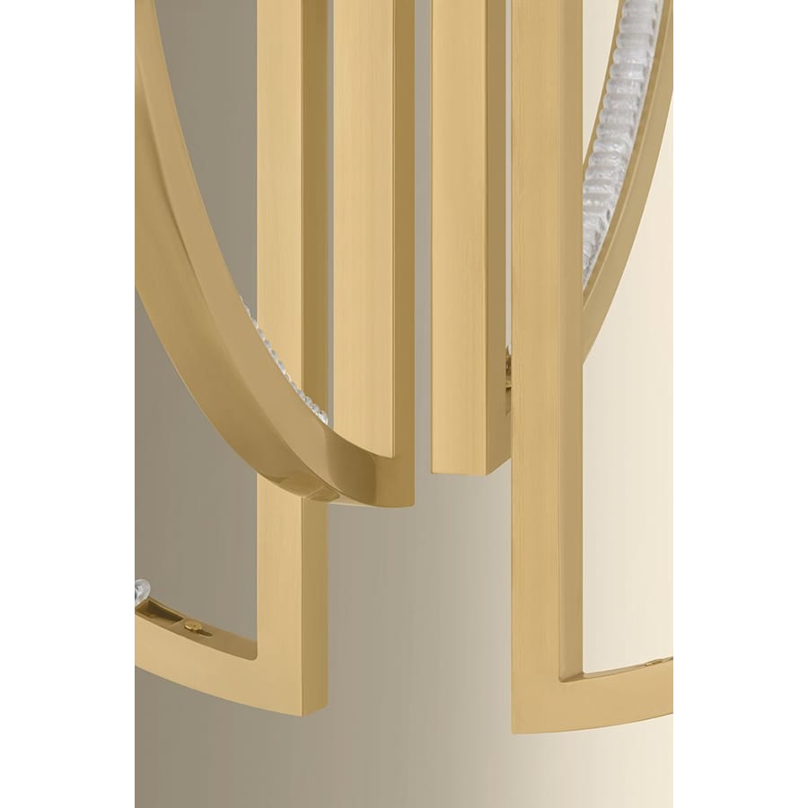 Corbett Lighting Frankfurt 4 Light 25" Wide Abstract Chandelier