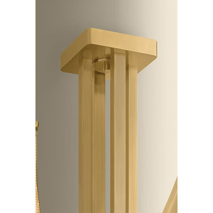 Corbett Lighting Frankfurt 4 Light 36" Wide Abstract Chandelier