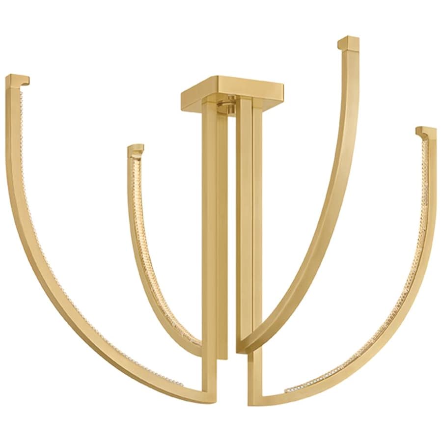 Corbett Lighting Frankfurt 4 Light 36" Wide Abstract Chandelier