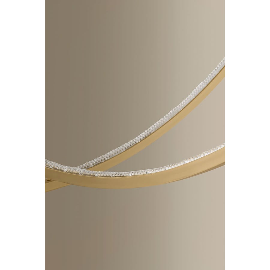 Corbett Lighting Frankfurt 4 Light 60" Wide Abstract Chandelier