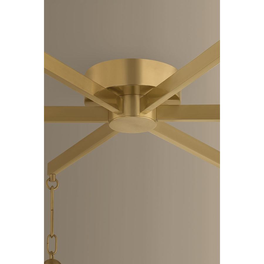 Corbett Lighting Parigi 6 Light 28" Wide Abstract Chandelier
