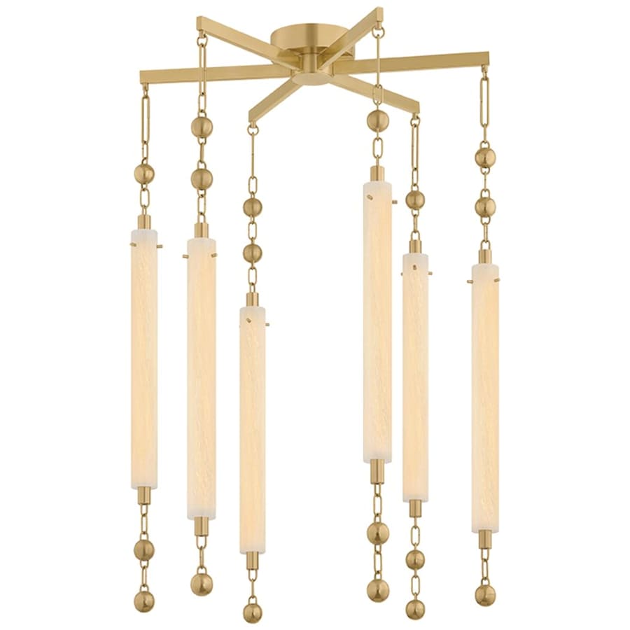 Corbett Lighting Parigi 6 Light 28" Wide Abstract Chandelier