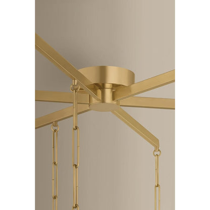 Corbett Lighting Parigi 9 Light 40" Wide Abstract Chandelier