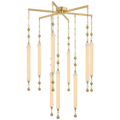 Corbett Lighting Parigi 9 Light 40" Wide Abstract Chandelier