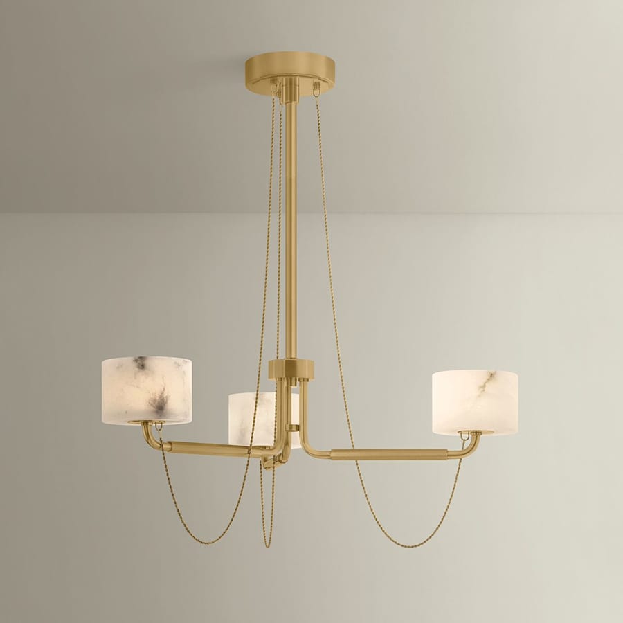 Corbett Lighting Bunda 3 Light 31" Wide Candle Style Chandelier