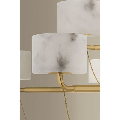 Corbett Lighting Bunda 9 Light 47" Wide Candle Style Chandelier