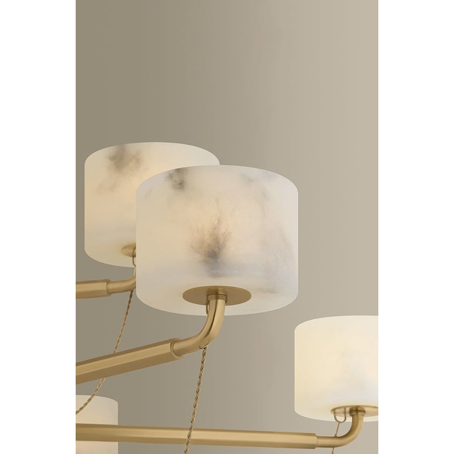 Corbett Lighting Bunda 9 Light 47" Wide Candle Style Chandelier