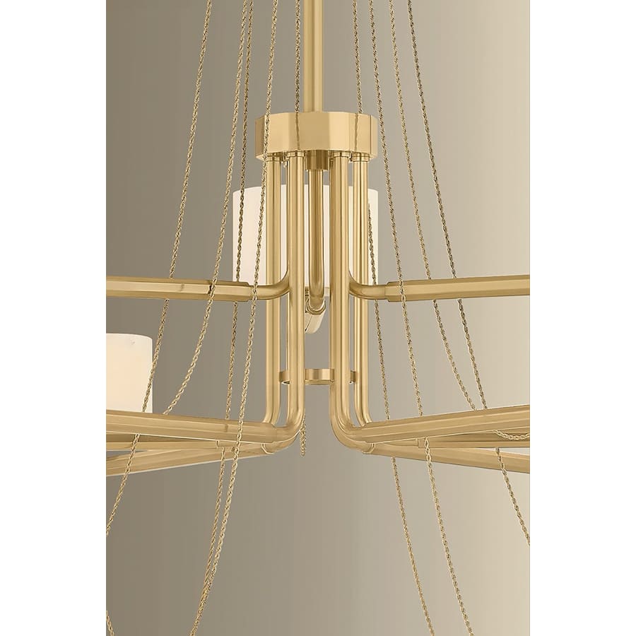 Corbett Lighting Bunda 9 Light 47" Wide Candle Style Chandelier