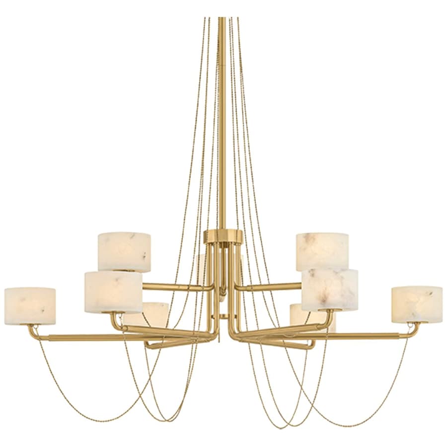 Corbett Lighting Bunda 9 Light 47" Wide Candle Style Chandelier