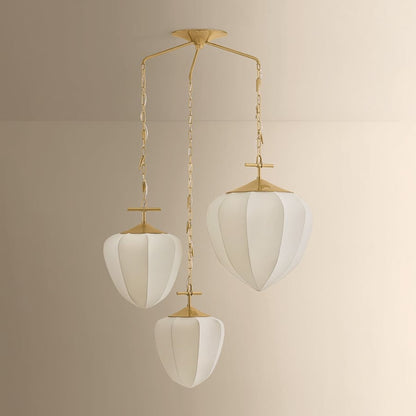 Corbett Lighting Hoshi 3 Light 44" Wide Lantern Chandelier