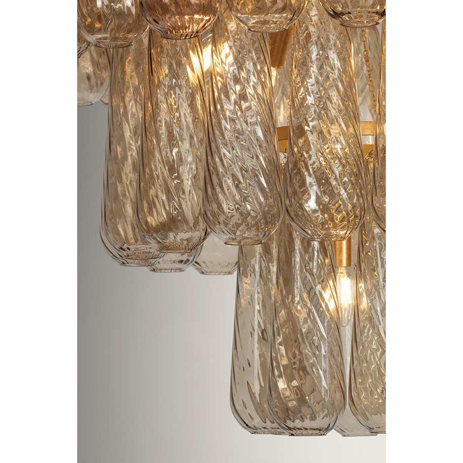 Corbett Lighting Milos 19 Light 46" Wide Ring Chandelier
