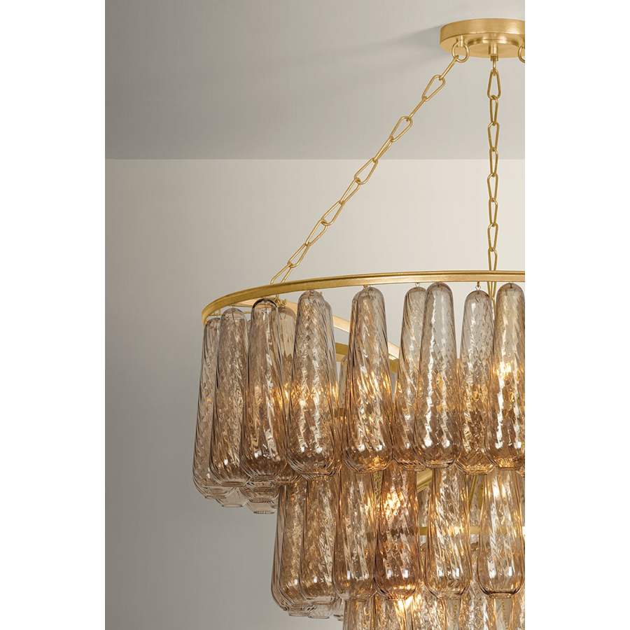 Corbett Lighting Milos 19 Light 46" Wide Ring Chandelier