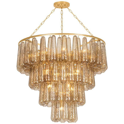 Corbett Lighting Milos 19 Light 46" Wide Ring Chandelier