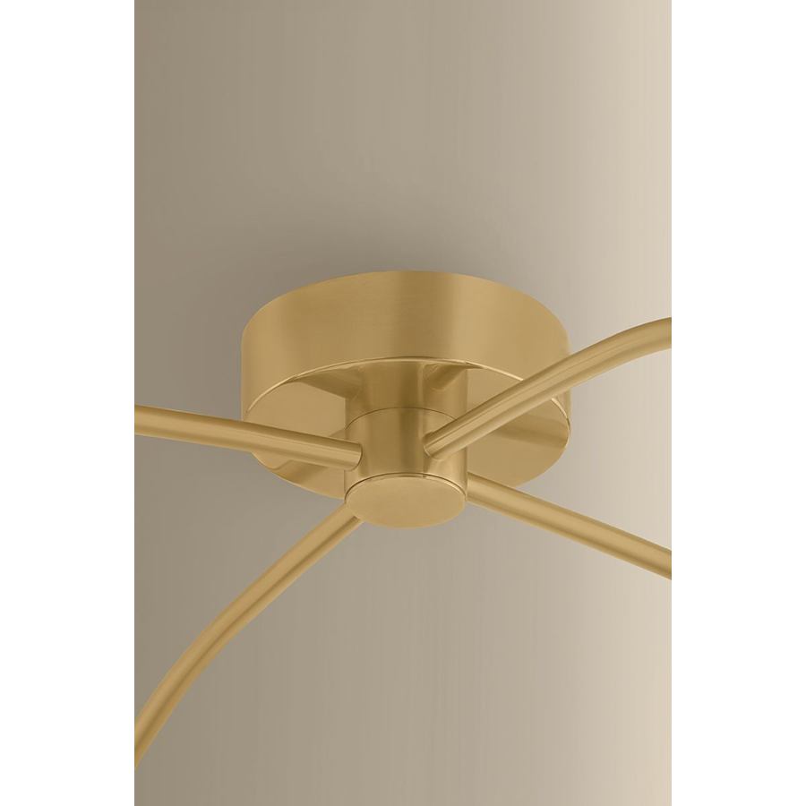 Corbett Lighting Positano 4 Light 30" Wide Abstract Chandelier