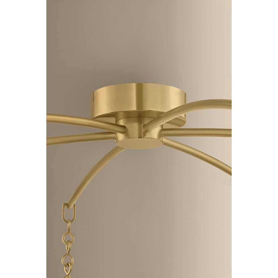 Corbett Lighting Positano 6 Light 39" Wide Abstract Chandelier