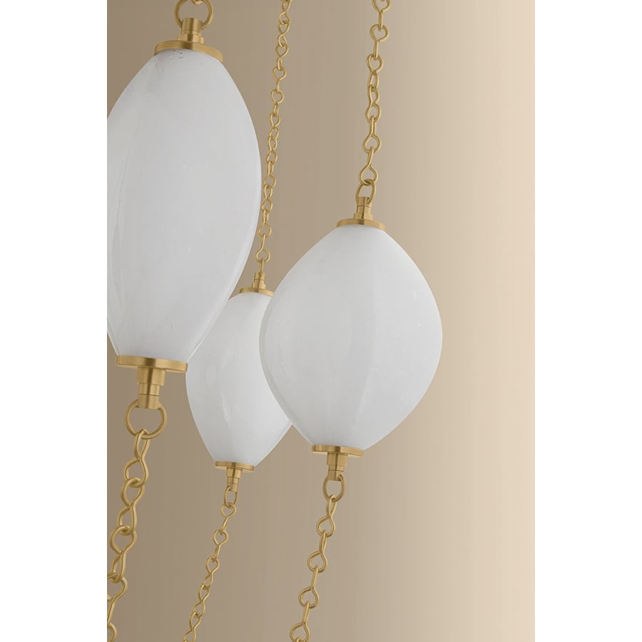 Corbett Lighting Positano 8 Light 54" Wide Abstract Chandelier