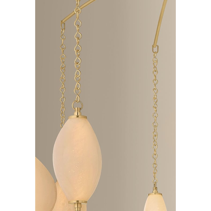 Corbett Lighting Positano 8 Light 54" Wide Abstract Chandelier