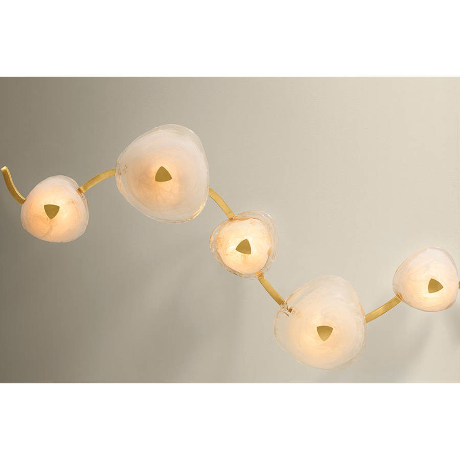 Corbett Lighting Kune 5 Light 23" Wide Linear Chandelier