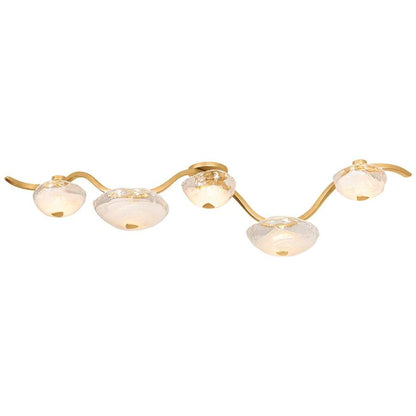 Corbett Lighting Kune 5 Light 23" Wide Linear Chandelier