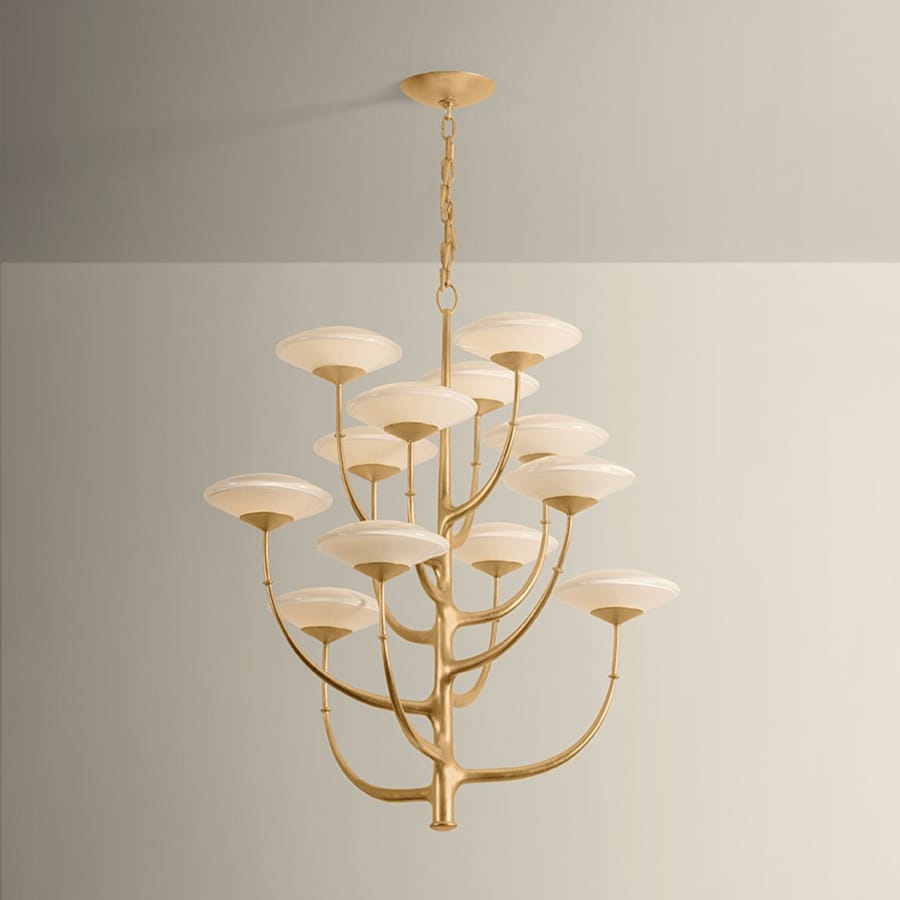 Corbett Lighting Pluro 12 Light 34" Wide Chandelier