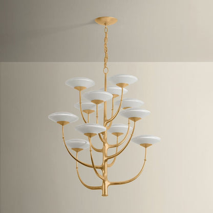 Corbett Lighting Pluro 12 Light 34" Wide Chandelier