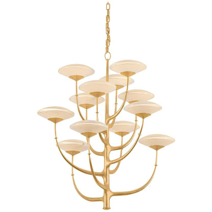 Corbett Lighting Pluro 12 Light 34" Wide Chandelier