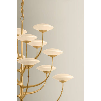 Corbett Lighting Pluro 15 Light 46" Wide Chandelier