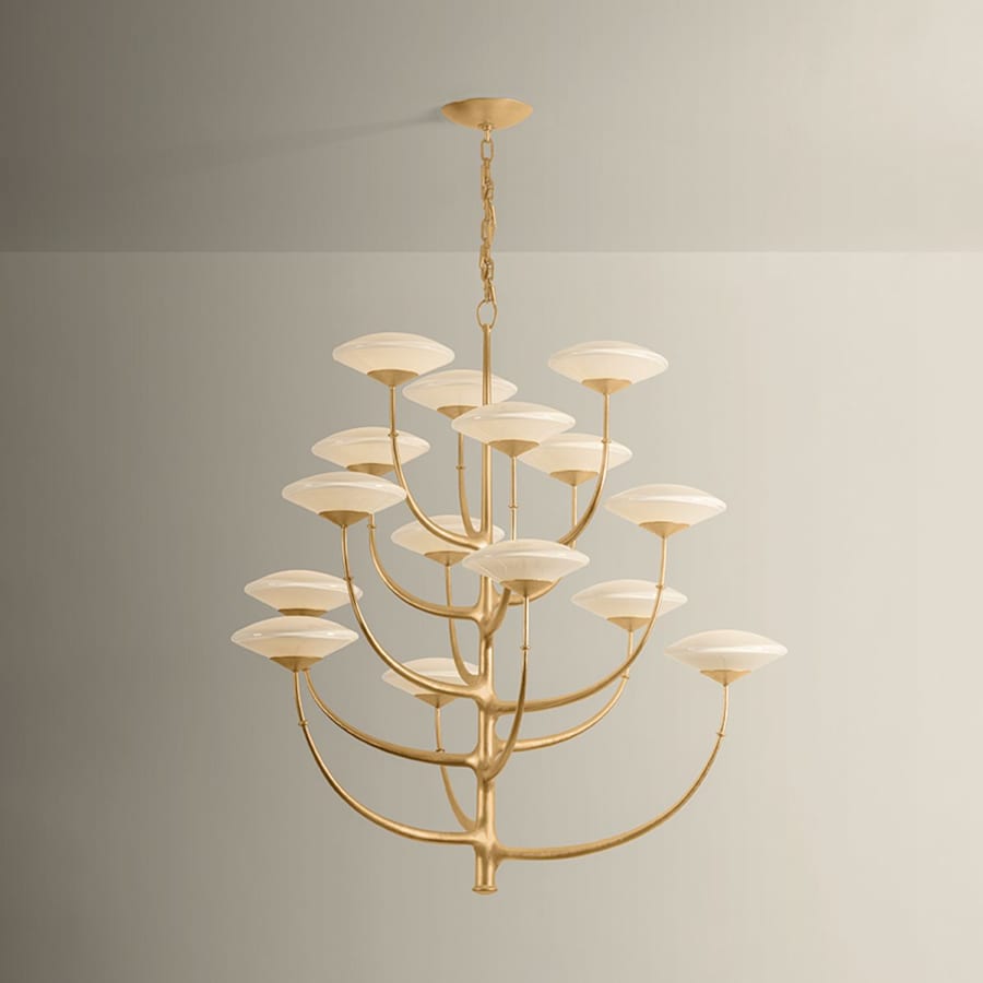 Corbett Lighting Pluro 15 Light 46" Wide Chandelier
