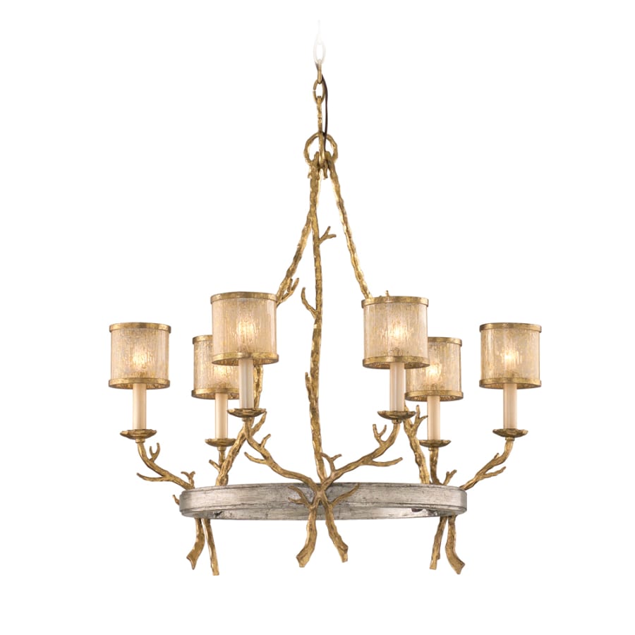 Corbett Lighting Parc Royale 6 Light 29" Wide Chandelier with Glass Shades