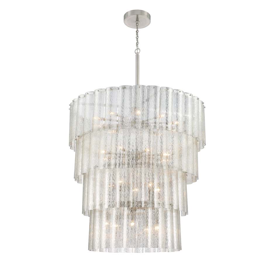 Craftmade Museo 28 Light 48" Wide Waterfall Chandelier