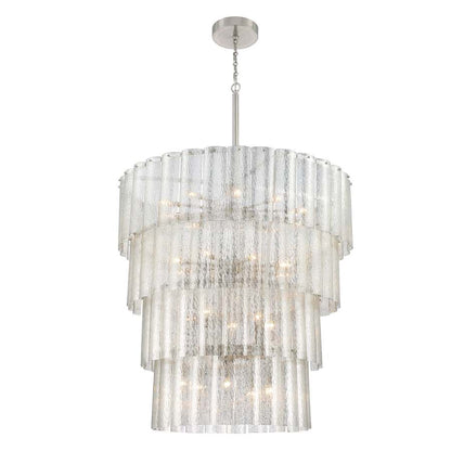 Craftmade Museo 28 Light 48" Wide Waterfall Chandelier