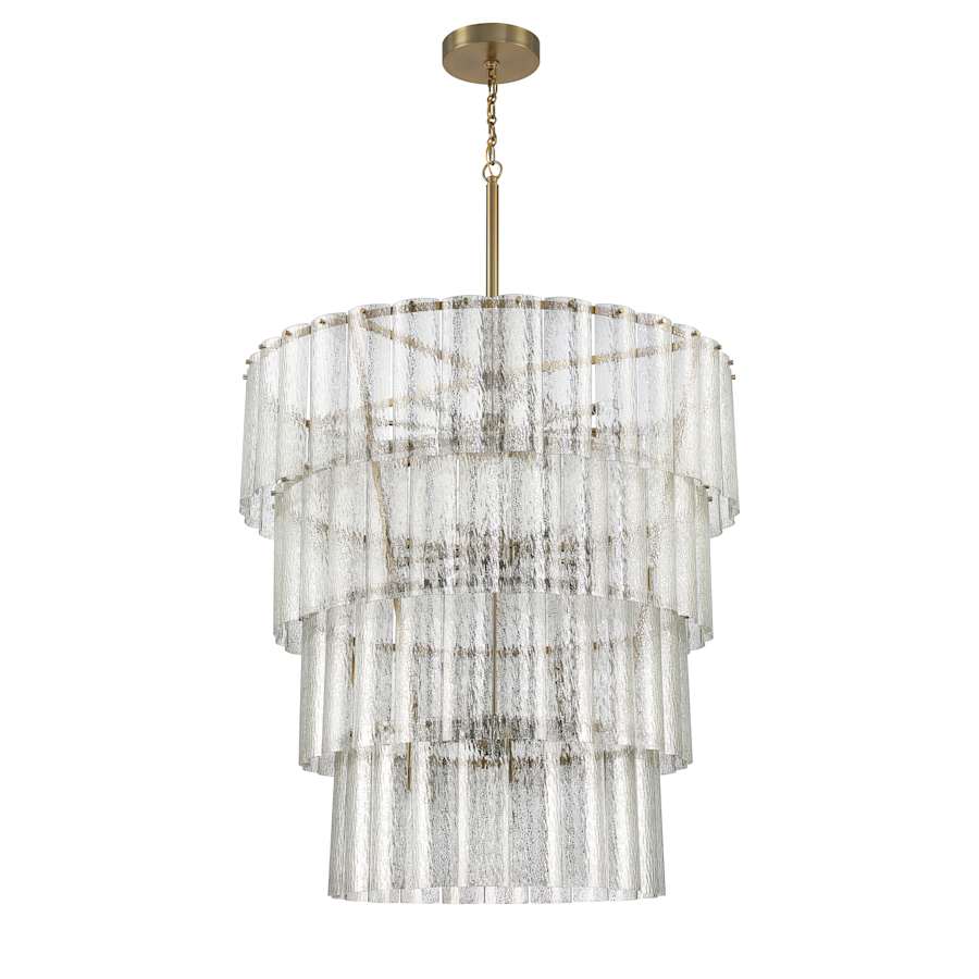 Craftmade Museo 28 Light 48" Wide Waterfall Chandelier